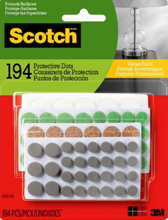 Package of Scotch Protective Bump dots
