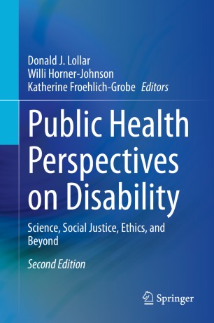 Public Health Perspectives on Disability Book Cover
