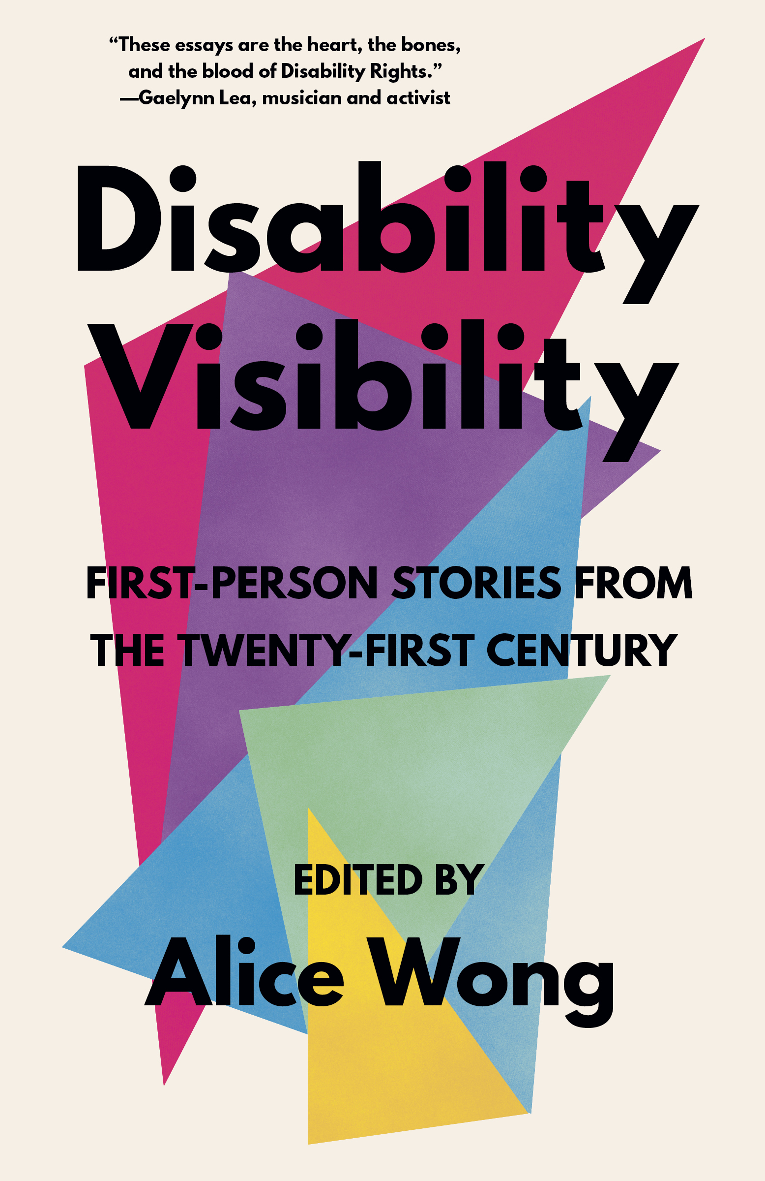 Disability Visibility Cover